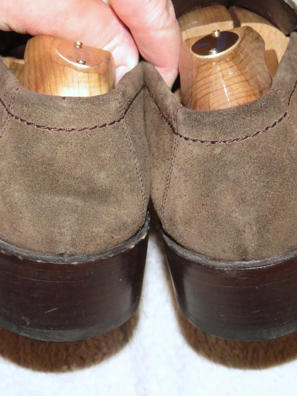 Gucci Tom Ford Era Brown Suede Leather Bit Loafers 40 E US 7